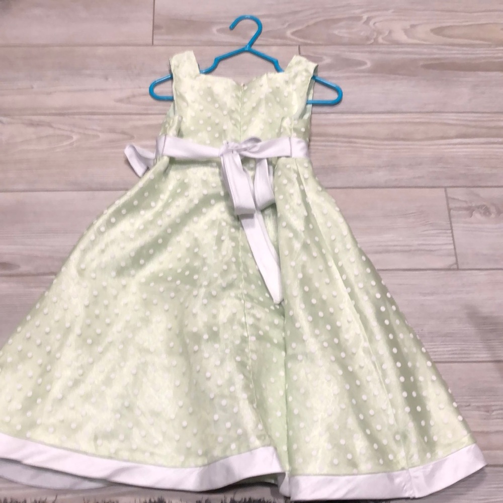 🔥$5 ADD-ON🔥 YOUNGLAND light green dress - Picture 4 of 6